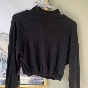GARAGE cropped turtle neck
